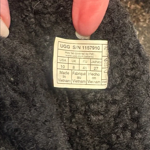 NWT UGG Black Mini New Heights 3” Platform Suede Boots Chunky Block Heel $200 - Picture 9 of 9